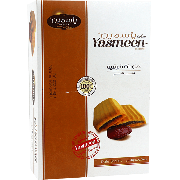 Yasmeen Biscuit with date 30GR*20