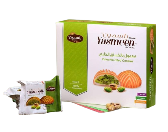 Yasmeen mamool with pistachio 25GR