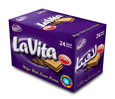 bescuit lavita choco crame 1x12x24p