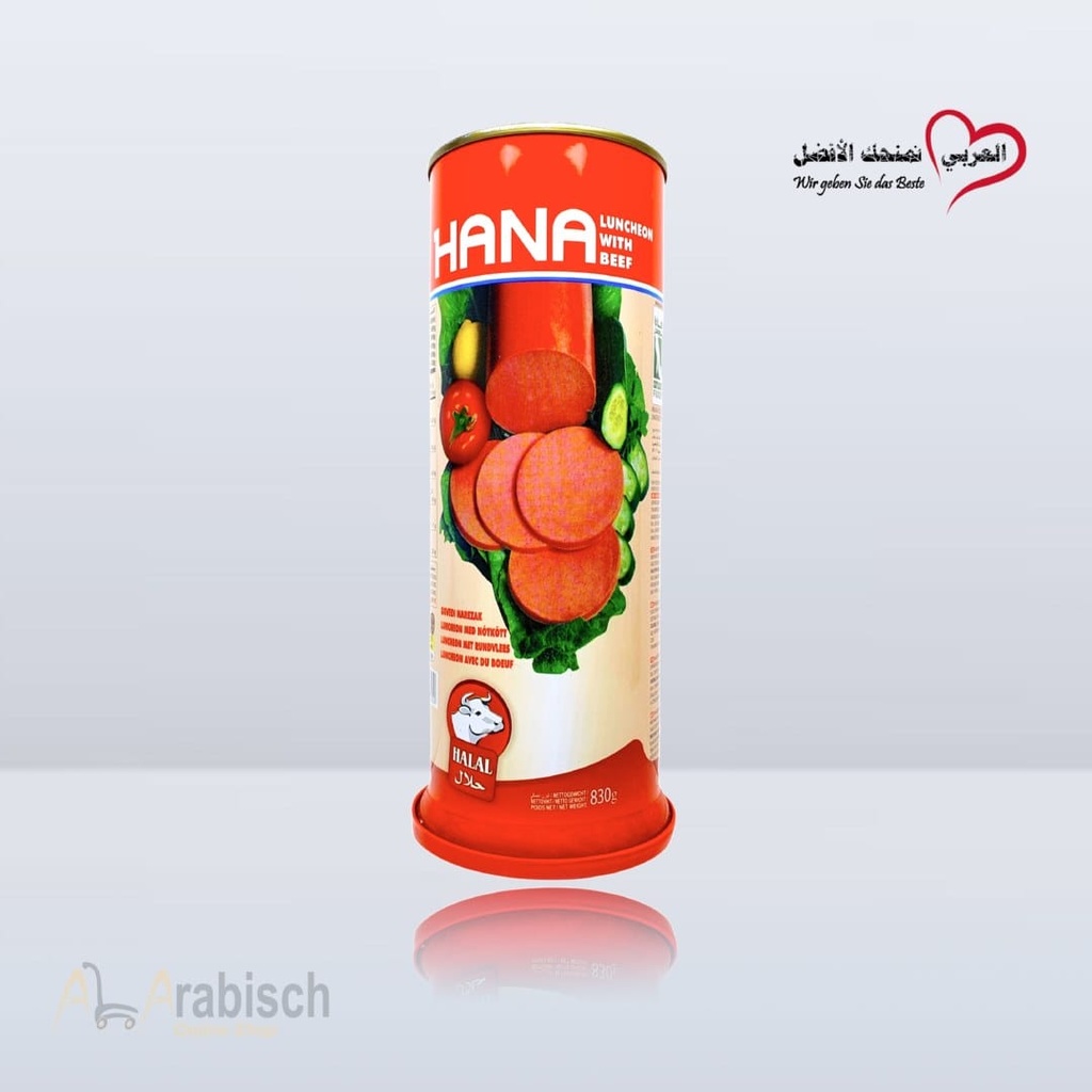 Luncheon Beef Meat Hana 830g *12