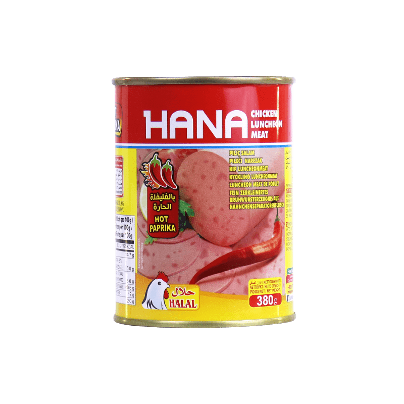 [111-1218] Luncheon chicken hot Hana 380g*24