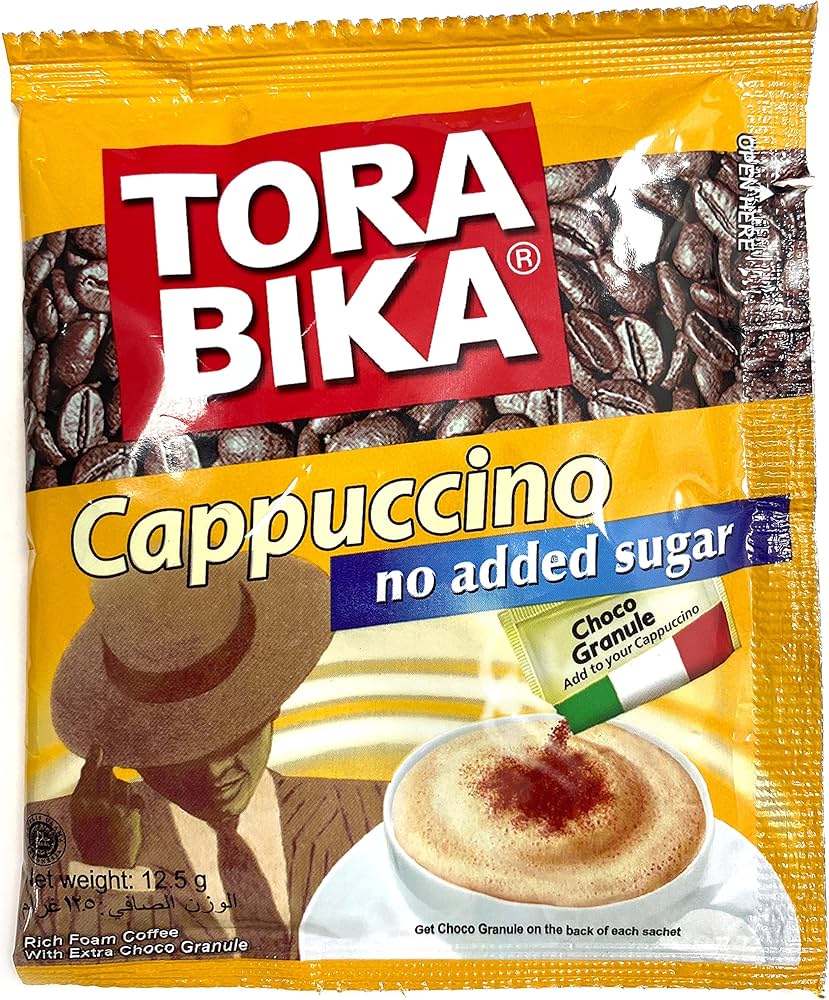 [K114-002] Torabika Cappuccino Zonder Suiker 1x12