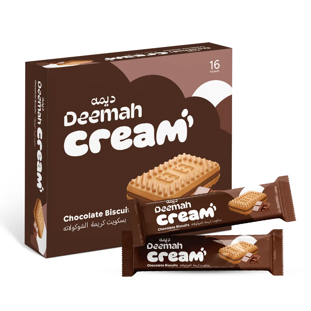 Deemah Chocoladecrème Biscuits 1x6x24p