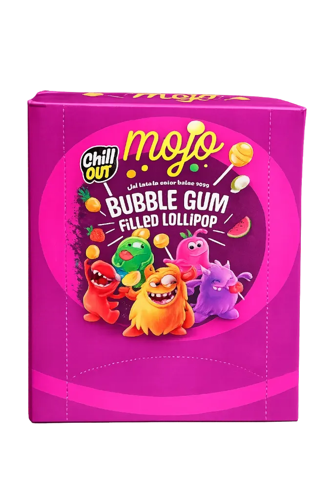[Q101-236] Mojo Bubble Gum Karton 1x24p