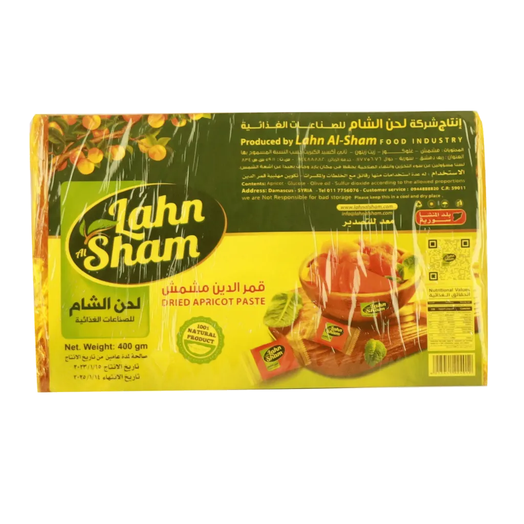 [A102.8370] Zine Alsham Fruitleer Abrikoos 1x25x400g