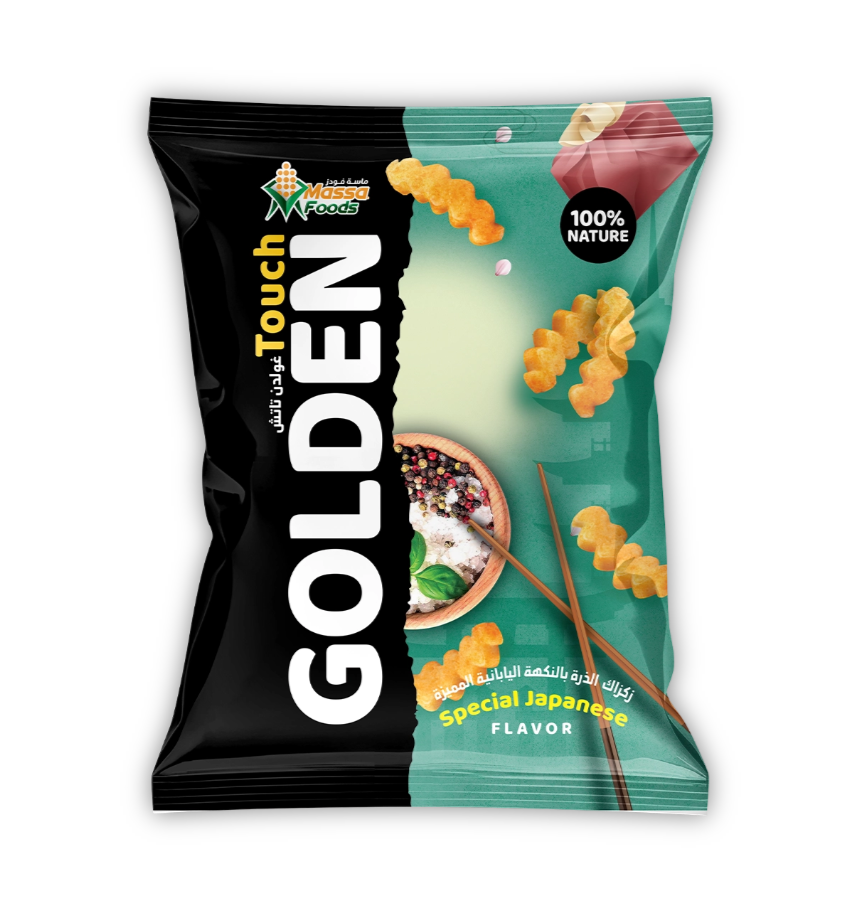 Golden Touch Chips Japanese 1x4x12x30g