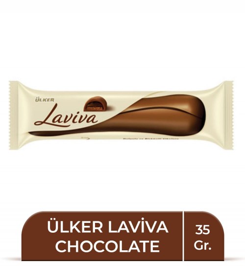 Ülker Laviva Chocoladereep met Cacaocrème 1x6x24x35g