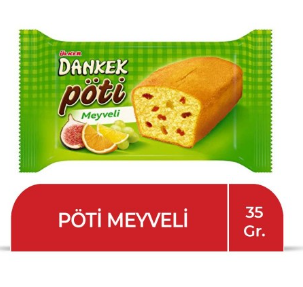 Ülker Dankek Pöti Cake met Vruchtensmaak 1x24x35g