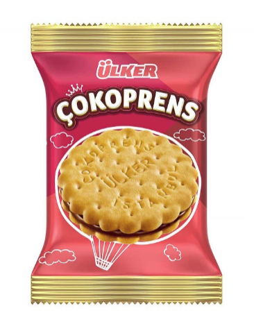 Ülker Çokoprens Koekjes met Chocoladevulling 1x24x30g
