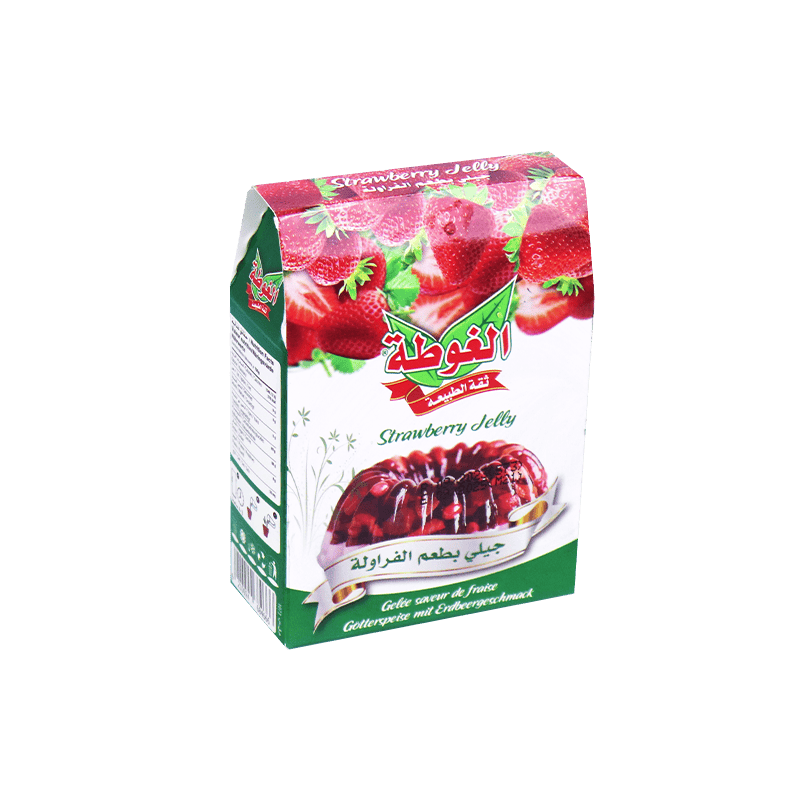 [111-1004] Jelly ( Strawberries' Flavor ) AlGota 80gr