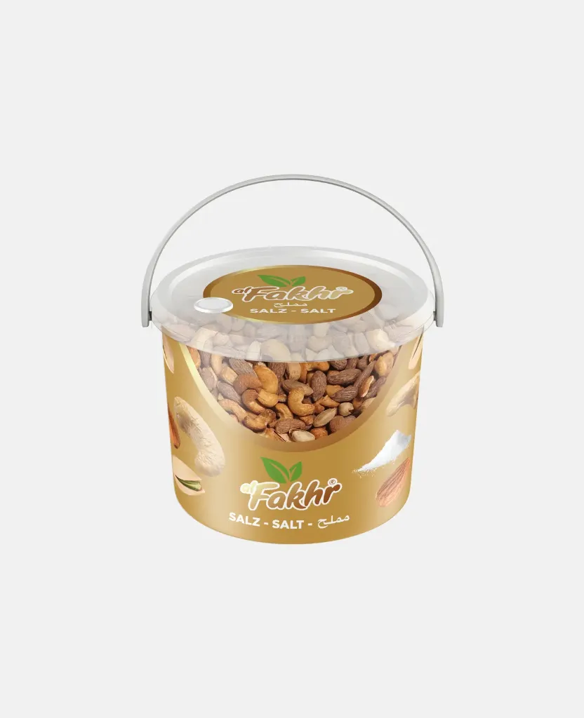 Alfakhr Mixed Nuts Salted Bucket 1x6x900g