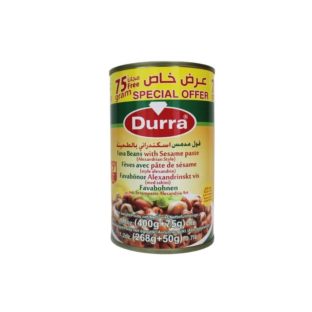 Durra Foul Alexandrijns 1x24x400gr 75gr Gratis