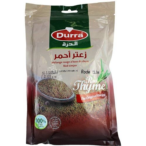 [A105.4870] Durra Zatar Rood 1x12x400gr