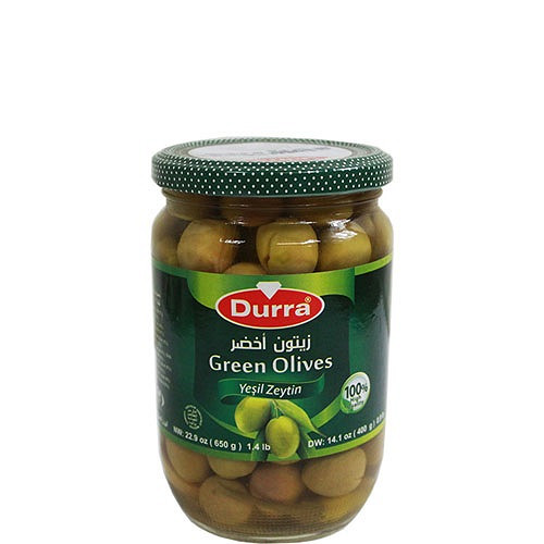 Durra Groene Olijven Halabi 1x12x650gr