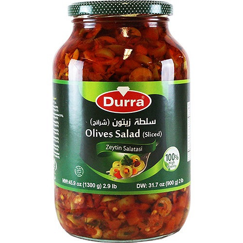 Durra Olijven Salade Gesneden 1x6x1250gr