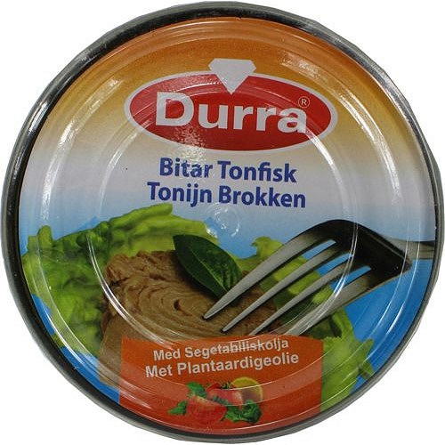Durra Tonijn Regular Olie 1x48x160gr