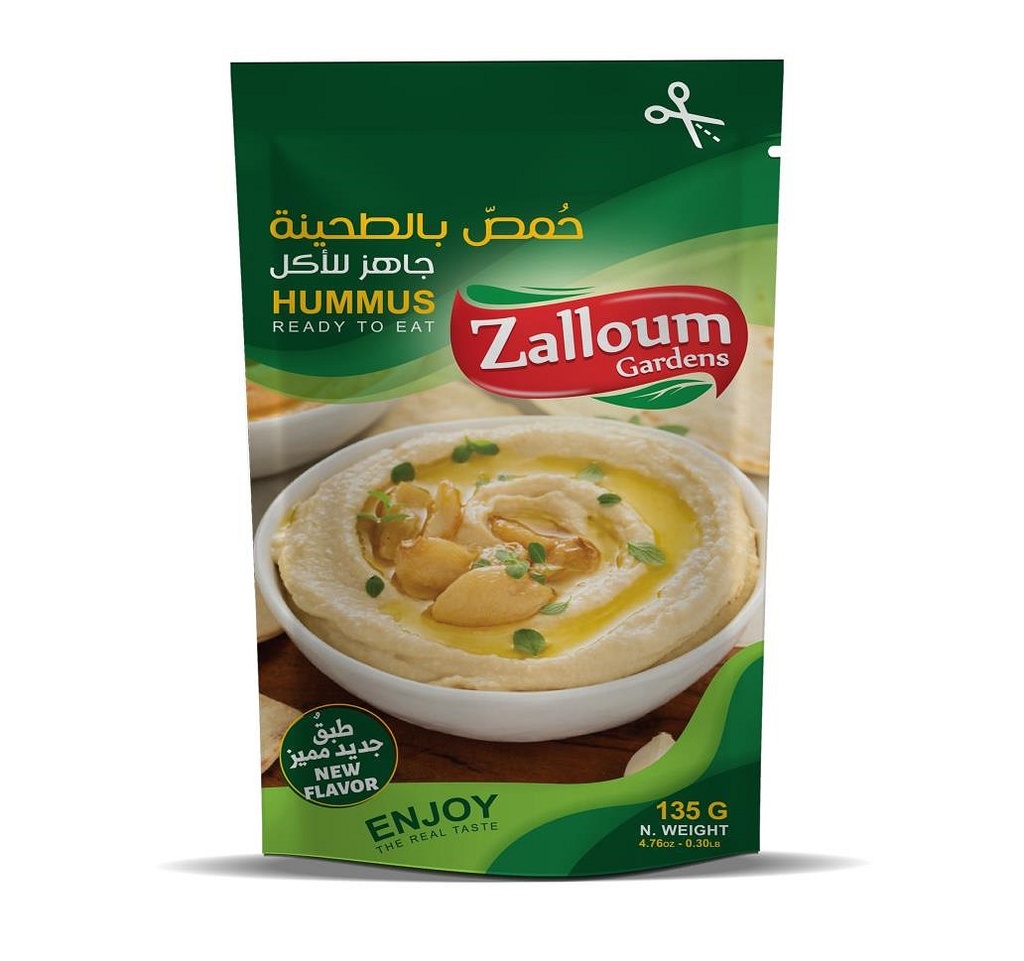 [A230.0915] Zalloum Gardens Hummus Tahina 1x4x12x135gr