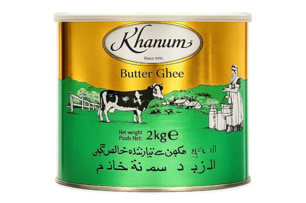 [A152.5505] Khanum Boter Ghee 1x6x2kg