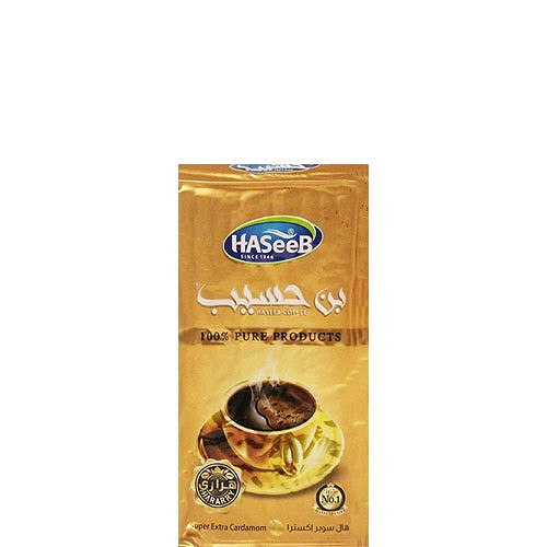 Haseeb Koffie Super Extra Kardemom Goud 1x10x500gr