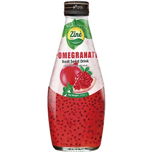 Zine Basilseed Granaatappel Drank 1x24x300ML